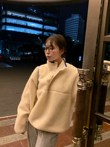 fleece pullover
