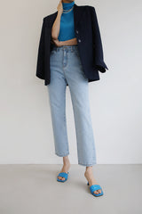 セミボーイフレンドデニムパンツ / TODAY JEANS / SEMI BOYFRIEND DENIM PANTS