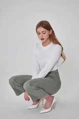 ダイイングストレートピンタックデニムパンツ/DYEING STRAIGHT PINTUCK DENIM PANTS [6601-ver2]