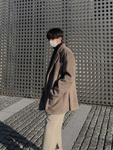 Retro Button Single Jacket (3color) (6646315548790)
