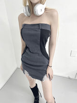 アフターライクダメージドレス/513. After like damage dress