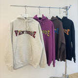 VENTIQUE Toenail embroidery fleece hood 4color (6636692897910)