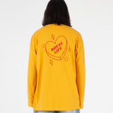 RLL1103 ハートロゴロングスリーブ/RLL1103 Heart Logo Long Sleeve - Yellow