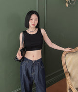 ロケットクロップスリーブレス/Rocket Crop Sleeveless (3color)