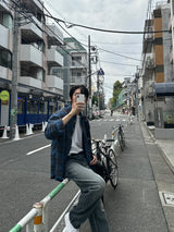 LMN Royal Semi Oversized Fit Check Shirt (3 colors)