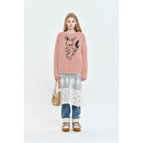 WITTY BUNNY NOMAD JACQUARD KNIT [PINK]