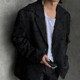 Pleddy Fringe Check Blazer (2color)