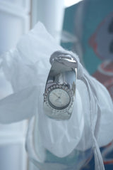 sunflower cubic bangle watch