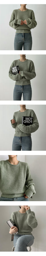 フェアラウンドニットウェア/Fair round knitwear