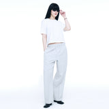 マムズフェイバリットフィットクロップTシャツ