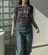 レイヤードスターTシャツ/Layered Star T-shirt (2color)