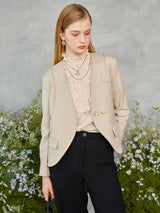 フリルスモックブラウス / Frill Smocks blouse