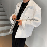 Buttoned Pocket Cotton Jacket (6684153217142)