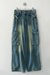 Tosco cargo denim pants