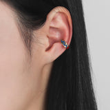ドゥードゥルイヤーカフ / DOODLE EARCUFF(3mm) SILVER925(18K GOLD PLATED)