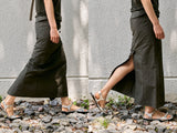 ラウンドロングスカート / ROUND STRING LONG SKIRT
