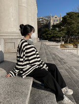ASCLO Mild Border Knit (6color) (6652422619254)