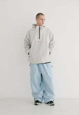 BSMステッチフーデッドアノラックジャケット/BSR2223FWJK078 BSM STRETCH HOODED ANORAK JACKET CREAM