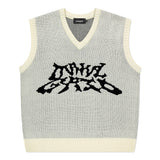 トライバルロゴニットベスト / TRIBAL LOGO KNIT VEST
