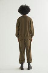 MSKN2ND LOGO SWEATPANTS KHAKI (6608583000182)