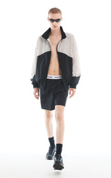REFLECTIVE WIND BREAKER_BLACK