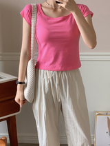 [SHOPPERMADE] Square Raglan Short Sleeve T-Shirt (6color)