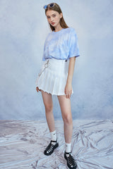 HIDE Tie Dye Graphic T-Shirt (Sky Blue) (6571001446518)