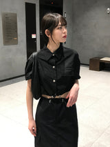 サンディーナイロンセットアップシャツ