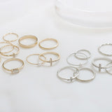 デイリークロスリングセット (11セット) / Daily Cross Ring Set (11 set) / 2 color