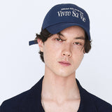 VIVRE SA VIE BALL CAP BLUE (6563459661942)