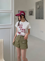 ヘビーハートTシャツ/Heavy Heart T-shirt (2color)