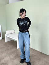 デニムトレーニングカラーパンツ/Denim Training Color Pants (2color)