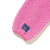 KIRSH X MISAKI KAWAI FLEECE MIX PATCH STADIUM JACKET [PINK]