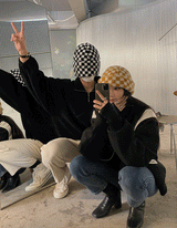 Checker UG Beanie (3color) (6645503033462)