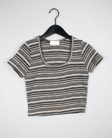 エディションクロップTシャツ/Edison Crop T-shirt (3color)