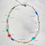 multi beads necklace 02