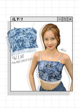 チェーンクロップトップ/CHAIN CROP-TOP