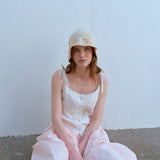 ハンドメイドフラワーズバケットハット / HANDMADE FLOWERS BUCKET HAT