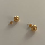 メルティングボールピアス / melting ball earring