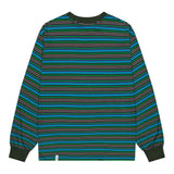 GOTHIC ARCH LOGO STRIPED LS TEE