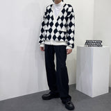 YMダイヤモンドモヘアカーディガン/YM Diamond Mohair Cardigan (2 colors)
