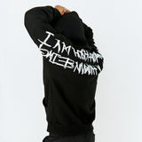 BIG LOGO HOODIE - BLACK (6675686522998)