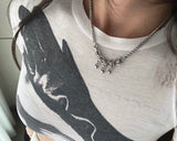 3スモールボールネックレス/3 small ball necklace