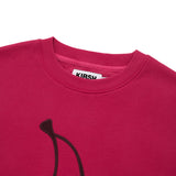 BIG CHERRY NAPPING SWEATSHIRT [LIGHT BURGUNDY]