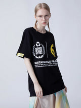 SUSTAINABLE FASHION CAMPAIGN 1/2 T-SHIRT_BLACK (6581197176950)