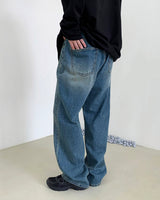 TNオイルウォッシュデニムパンツ / TN Oil Washing Denim Pants