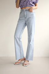 アンジェラジーンズ / ANJELA JEANS / LONG STRAIGHT DENIM PANTS