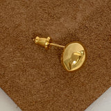 Bean Earring_18k Gold Plating