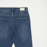 スパンデックススリットヘムスキニージーンズ/SPANDEX SLIT HEM SKINNY JEAN [6878]