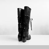 Cherot Ribbon Long Boots